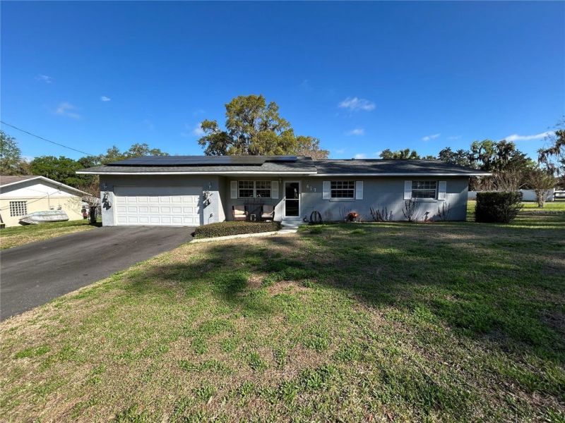 Well-maintained 3-bedroom, 2-bath concrete block home