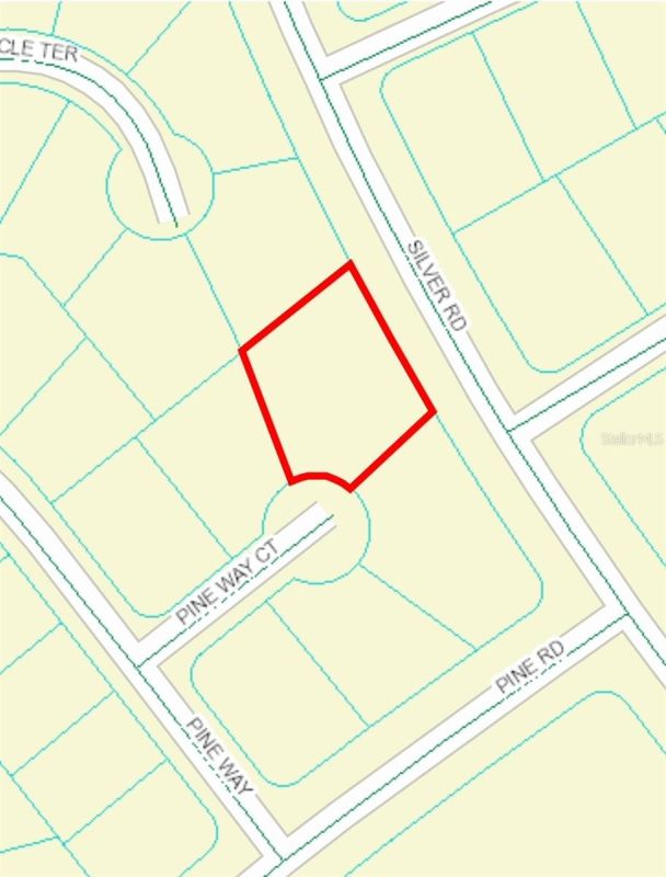 Large partially cleared building lot located
