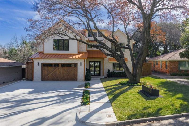 Set on a rare private greenbelt with elevated treehouse